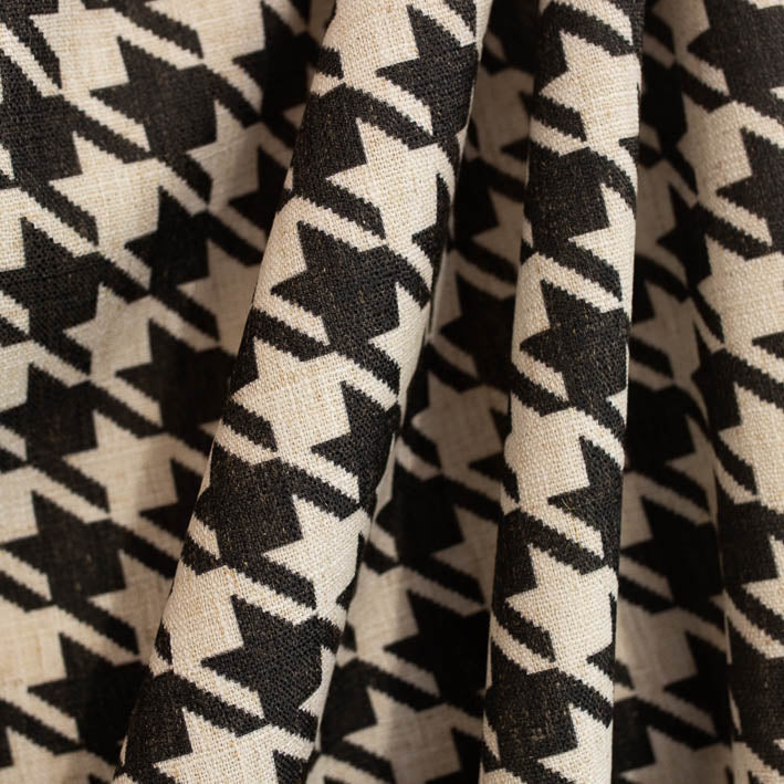 Tuxedo Houndstooth Martha's Furnishing Fabrics