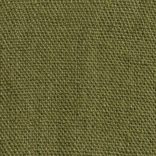 Load image into Gallery viewer, Artichoke Green Stonewashed Linen Fabric