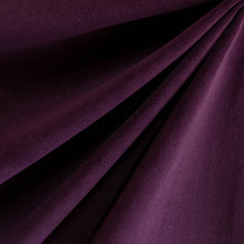 Load image into Gallery viewer, Aubergine Purple Velvet Fabric