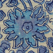 Load image into Gallery viewer, Baja Blue Linen Cotton Fabric