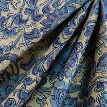 Load image into Gallery viewer, Baja Blue Linen Cotton Fabric