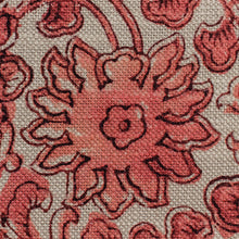Load image into Gallery viewer, Baja Pink Linen Cotton Fabric