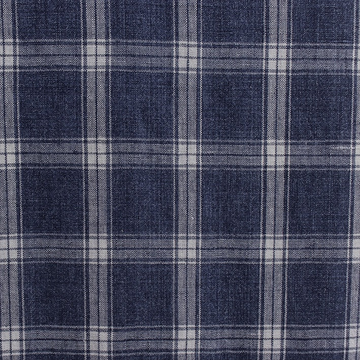 Ballpoint Plaid Linen Fabric