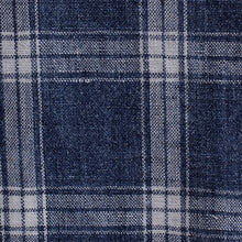 Load image into Gallery viewer, Ballpoint Plaid Linen Fabric