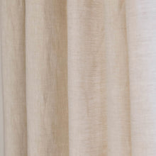 Load image into Gallery viewer, Beige Vintage Linen Fabric