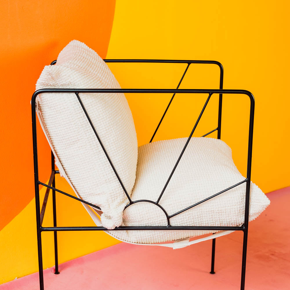 Sitting Pretty Sunrise Chair - Black
