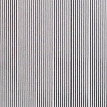 Load image into Gallery viewer, Black Cotton Ticking Fabric