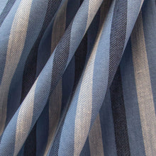 Load image into Gallery viewer, Blueberry Stripe Linen