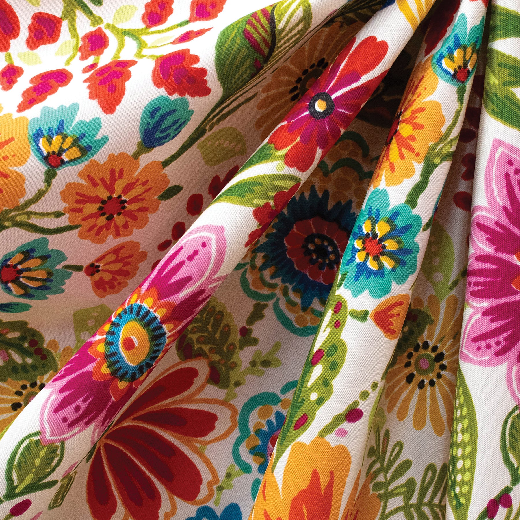 Bon Bon Blanc Outdoor Fabric