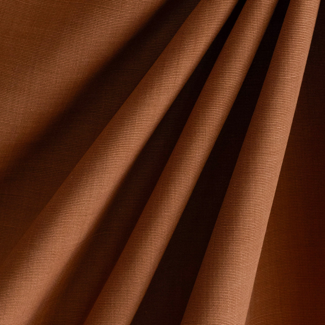 Burnt Sienna Cotton Fabric