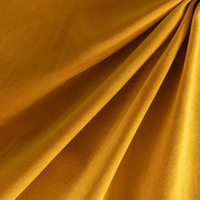 Load image into Gallery viewer, Buttercup Yellow Velvet Fabric