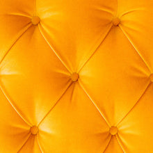 Load image into Gallery viewer, Studio Velvet Butternut Single Deep Buttoned Headboard