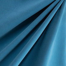 Load image into Gallery viewer, Cerulean Blue Velvet Fabric