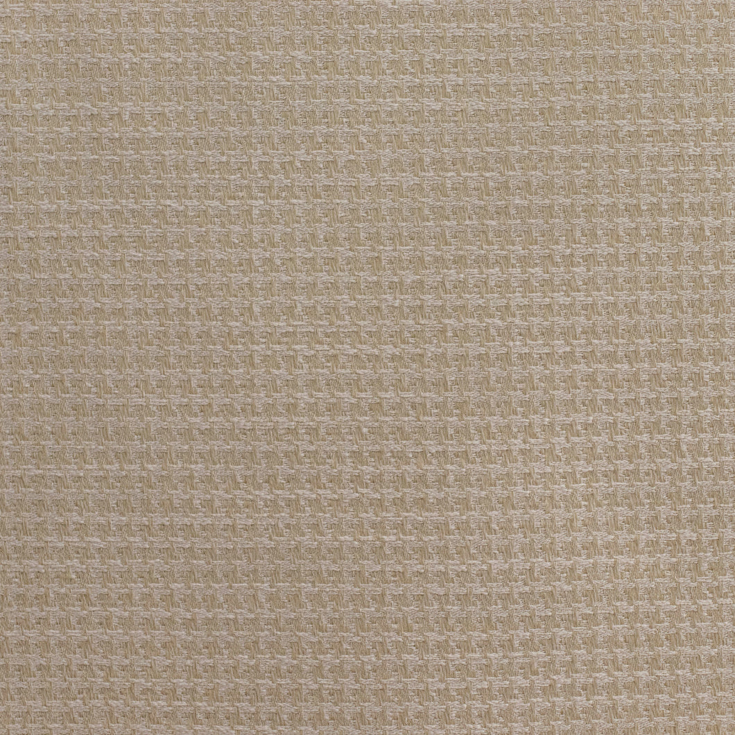 Champagne Houndstooth Upholstery Fabric