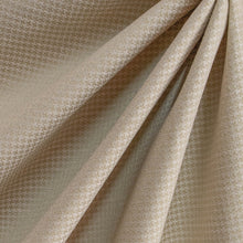 Load image into Gallery viewer, Champagne Houndstooth Upholstery Fabric