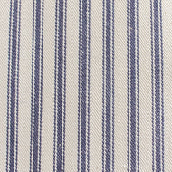 Fine Ticking Blue Cotton Fabric