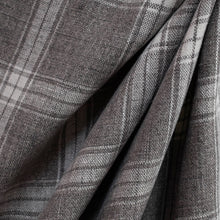 Load image into Gallery viewer, Fossil Plaid Linen Fabric