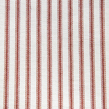 Load image into Gallery viewer, Garnet Cotton Ticking Fabric