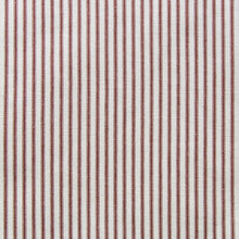Load image into Gallery viewer, Garnet Cotton Ticking Fabric