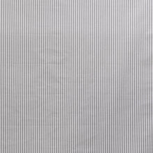 Load image into Gallery viewer, Grey Cotton Ticking Fabric