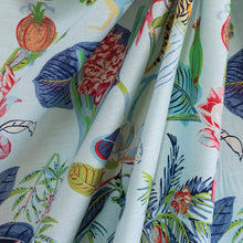 Load image into Gallery viewer, Jungle Lush Sky Fabric