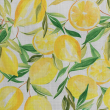 Load image into Gallery viewer, Lemon Squash Polyester Fabric