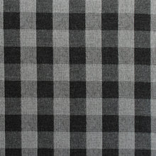 Load image into Gallery viewer, Licorice Gingham Outdoor Fabric