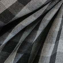 Load image into Gallery viewer, Licorice Gingham Outdoor Fabric