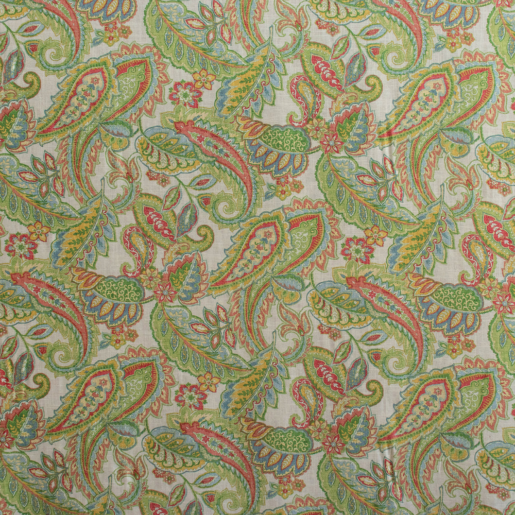 Lime Cordial Linen Viscose Fabric