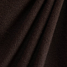 Load image into Gallery viewer, Long Black Wool Boucle Fabric