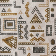 Load image into Gallery viewer, Meccano Biscuit Embroidered Fabric