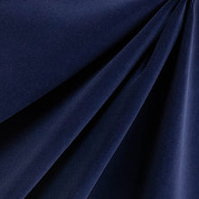 Load image into Gallery viewer, Nocturnal Sky Blue Velvet Fabric