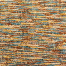 Load image into Gallery viewer, Oil Pastel Turquoise Upholstery Fabric