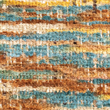 Load image into Gallery viewer, Oil Pastel Turquoise Upholstery Fabric