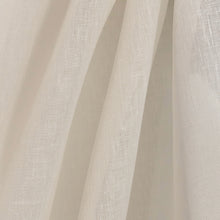 Load image into Gallery viewer, Oyster Sheer Linen Gauze Fabric