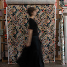 Load image into Gallery viewer, Paloma Paisley Linen Viscose Fabric