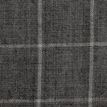 Load image into Gallery viewer, Pepper Check Linen Fabric