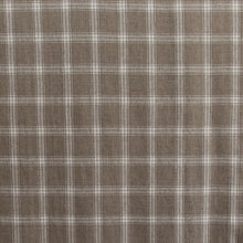 Load image into Gallery viewer, Porcini Plaid Linen Fabric