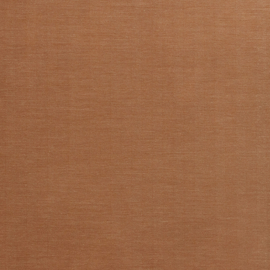 Pumpkin Herringbone Linen