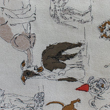 Load image into Gallery viewer, Rio &amp; Friends Silver Upholstery Fabric