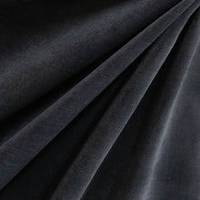 Load image into Gallery viewer, Slate Grey Velvet Fabric