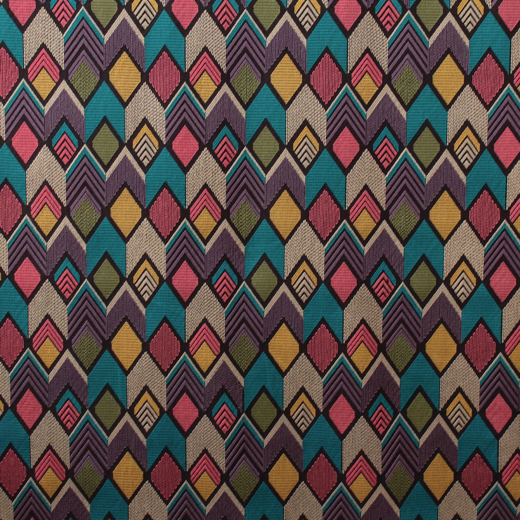 Solitaire Cloth Solitaire Oilspill Embroidered Fabric
