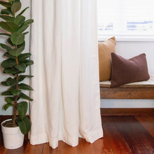 Load image into Gallery viewer, Stonewashed Linen Ready Made Curtains