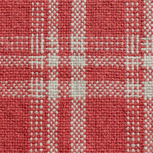 Load image into Gallery viewer, Strawberry Plaid Linen Cotton Fabric