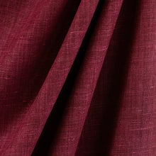 Load image into Gallery viewer, Merlot Tarantino Linen Fabric