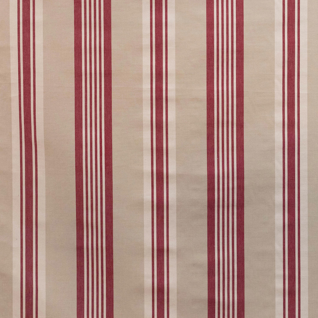 Teddington Red Cotton Fabric