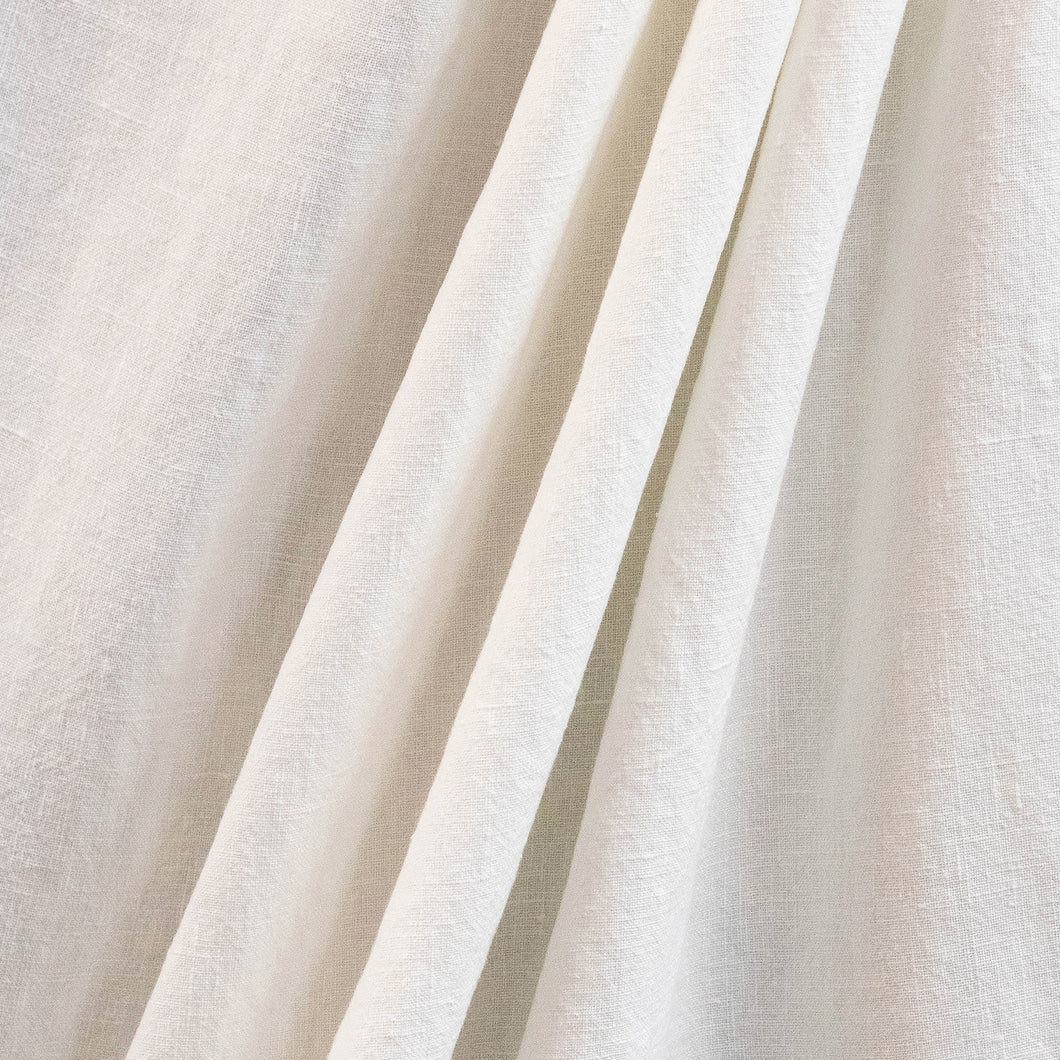 Imperfect Off White Stonewashed Linen