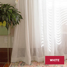 Load image into Gallery viewer, Belgian Linen Gauze Ready to Hang Curtains