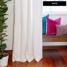 Load image into Gallery viewer, Stonewashed Linen Ready Made Curtains