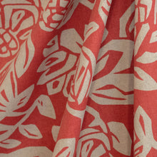 Load image into Gallery viewer, Woodcut Protea Fabric